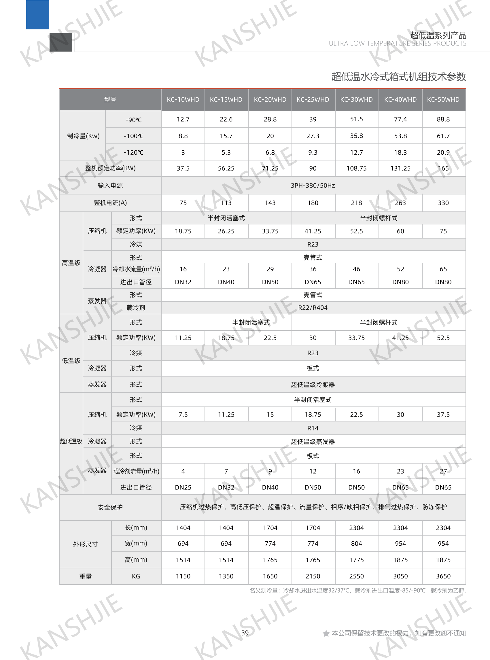 -80度復(fù)疊式深冷冷凍機組
